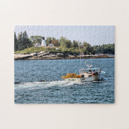 Bränd öfyr, Maine pussel