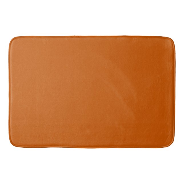 Bränd orange badrumsmatta (Framsidan)