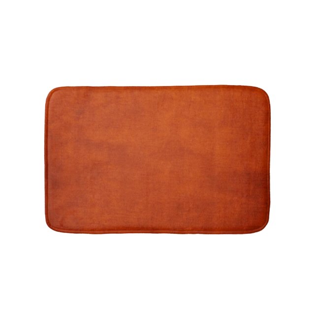 Bränd orange badrumsmatta (Framsidan)