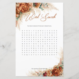 Bränd orange burgundy greenery pampas Ord Search