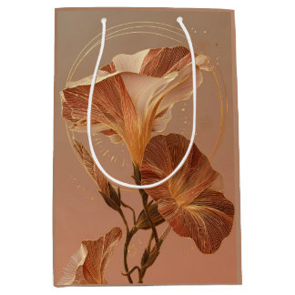 Bränd orange Calla Lily Botanisk