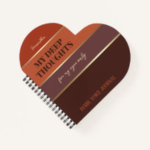 Bränd Orange Guld Elegant Guld Pocket Journal