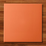 Bränd Orange i Färg Kakelplatta<br><div class="desc">Bränd Orange i Färg</div>