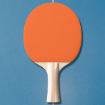 Bränd Orange i Färg Pingisracket<br><div class="desc">Bränd Orange Solid Färg. Detta eländiga och dynamiska färg är en levande orange med rött nyck. Färg är varmt, liknande glöden från ett sol eller hjärtat av en brinnande eld. Det är en djärv och uppmärksam nyck som framkallar en känsla av energi, entusiasm och upphetsning. Färg kommer säkert att tända...</div>