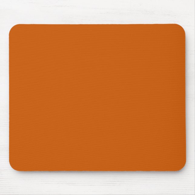 Bränd orange musmatta (Framsidan)