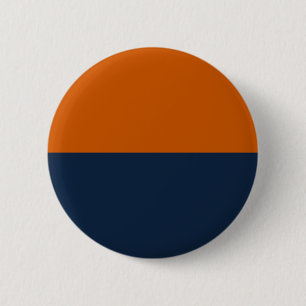 Bränd Orange och marin ANPASSNINGSBAR Stift Knapp