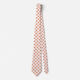 Bränd orange polka dots slips