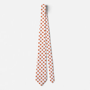 Bränd orange polka dots slips