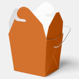 Bränd orange presentaskar