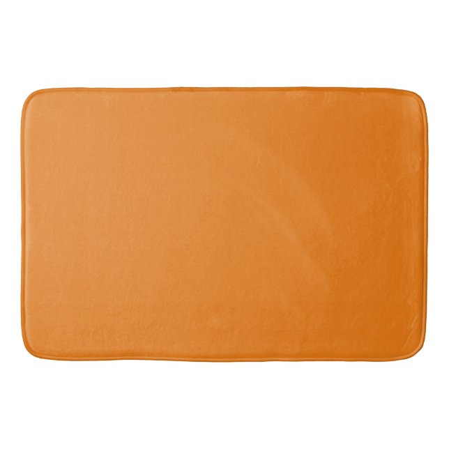 Bränd orange spabadmatt badrumsmatta (Framsidan)