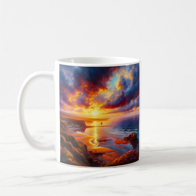 Brand över Kusten Kaffemugg (Vänster)