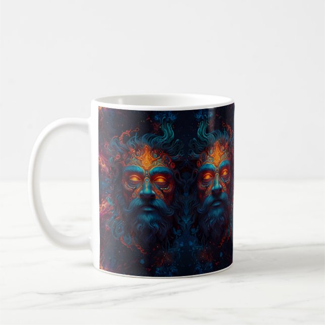 Brand på gudarna. kaffemugg (Vänster)