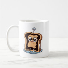 Bränd popup med befintlig kris kaffemugg