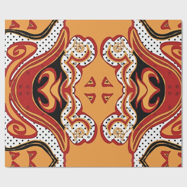 Brand Presentpapper (Platt)