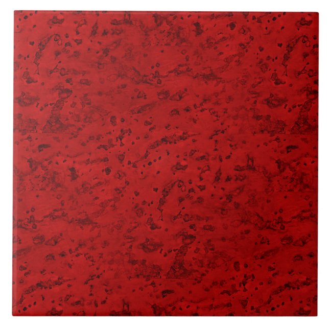 Brand Red Kork Se Wood Grain Kakelplatta (Framsidan)