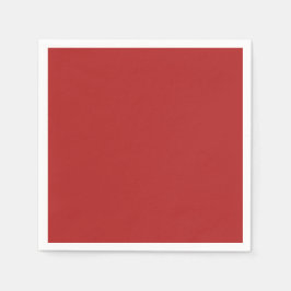 Brand Red Solid Färg Tone Pappersservett