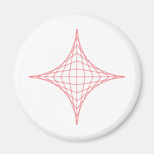 Brand (röd) magnet