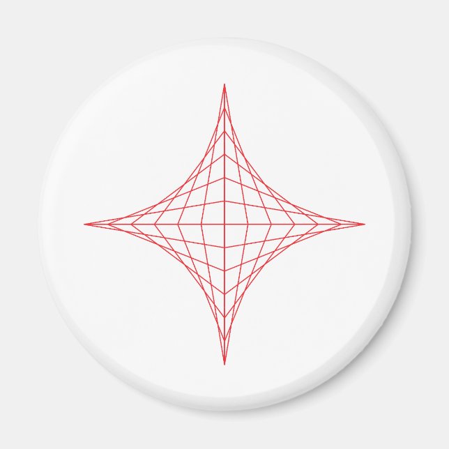 Brand (röd) magnet (Framsidan)