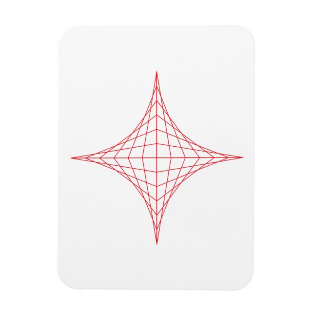 Brand (röd) magnet (Vertikal)