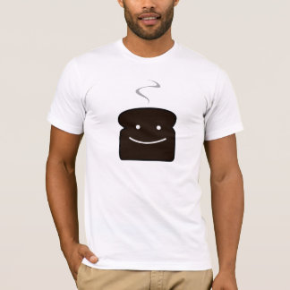 Bränd rostat bröd tee shirt