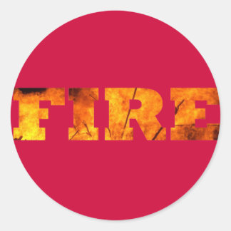 Brand Runt Klistermärke