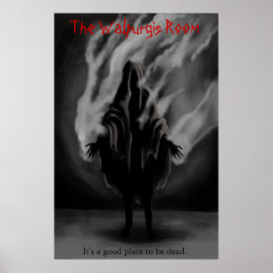 Bränd sak - ett bra ställe som är dött poster