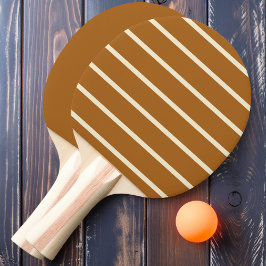 Bränd Sand Randig och enfärgad Pingisracket