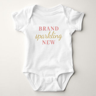 “Brand Sparkande Ny” baby bodysuit T Shirt