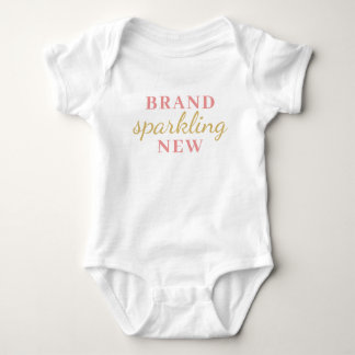 “Brand Sparkling New” baby overall T Shirt