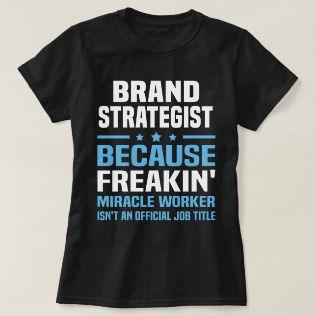 Brand strateist t shirt (Design framsida)