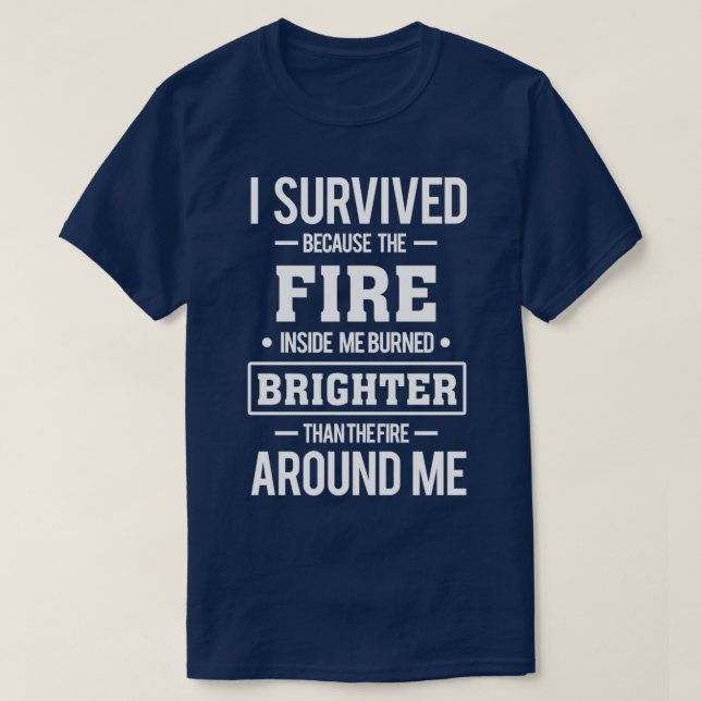 Brand Survivor (2) T Shirt (Design framsida)
