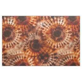 Bränd Umber Tie Dye Tyg