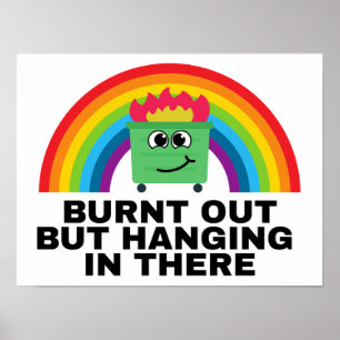 Bränd ut men hängande där inne poster