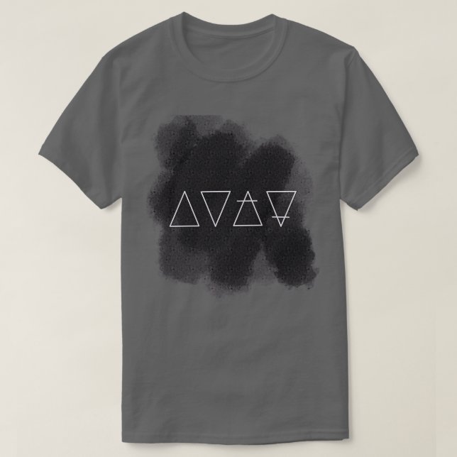 Brand vatten luft t shirt (Design framsida)