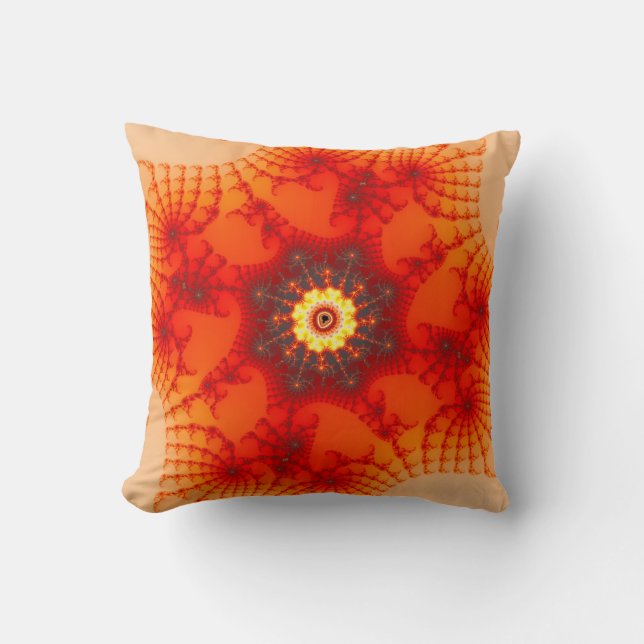 Brand Webben - Fractal Art Kudde (Framsida)