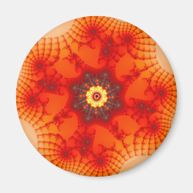 Brand Webben - Fractal Art Magnet (Framsidan)