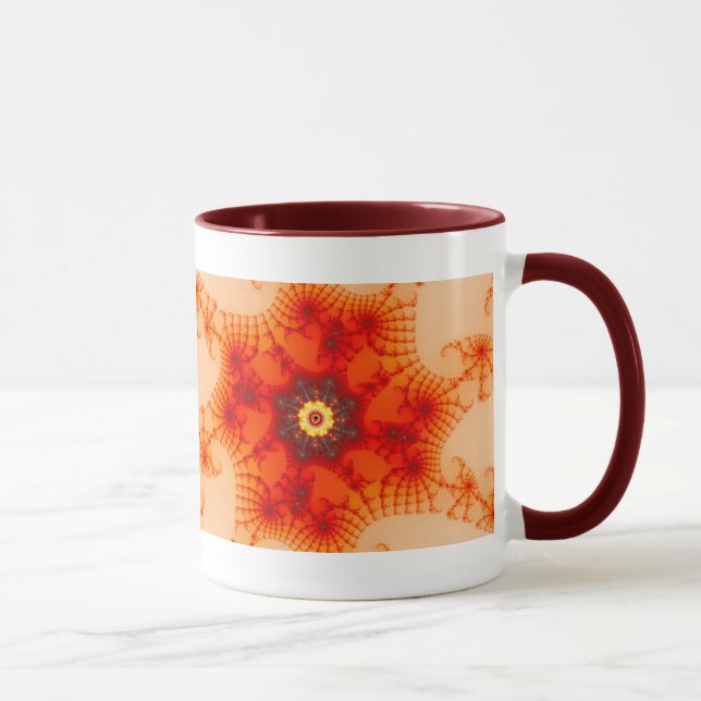 Brand Webben - Fractal Art Mugg (Höger)