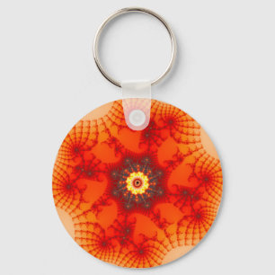 Brand Webben - Fractal Art Nyckelring