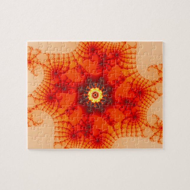 Brand Webben - Fractal Art Pussel (Horisontell)