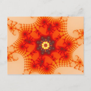 Brand Webben - Fractal Art Vykort