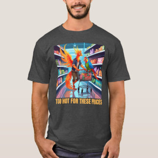 Brända erbjudanden och familj av fågelklagomål t shirt