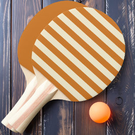 Brända honungsstrecket polotröjor  och enfärgade pingisracket