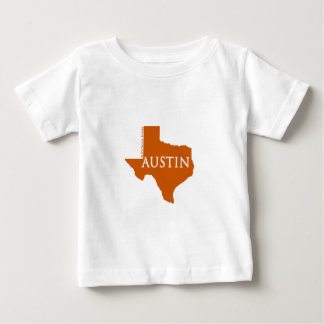 Brända orange Austin Texas Tee Shirt