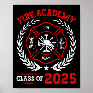 Brandakademiskt högkvarter 2025 Studenten framtida Poster