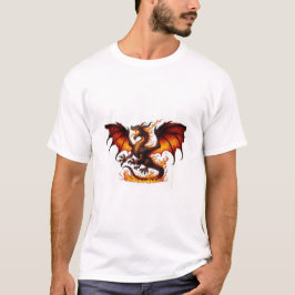 Brandandning Dragon T-shirt