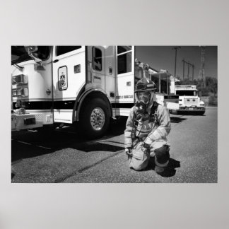 Brandavdelning Poster