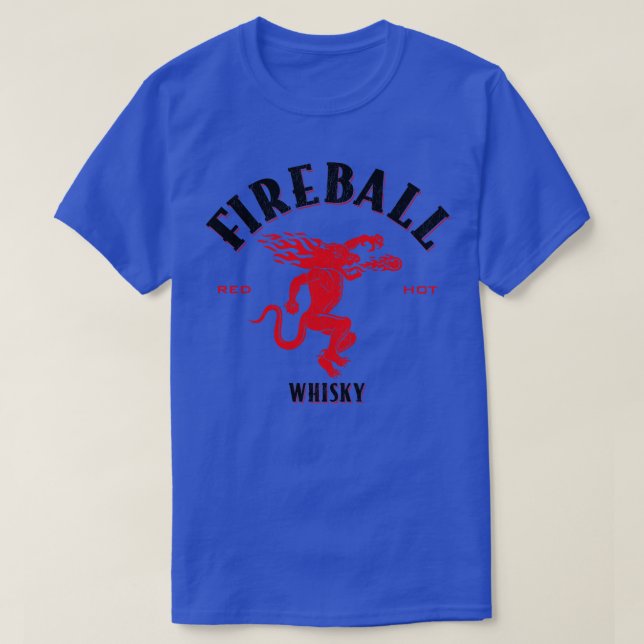 Brandball Worut Whisky Lts T Shirt (Design framsida)