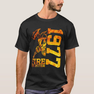 Brandbekämpning 1977 45 års brandkår 45:e födelsed t shirt