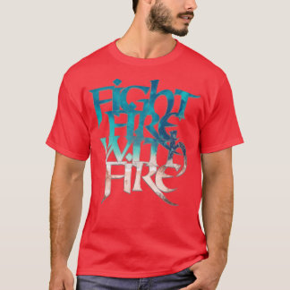 Brandbekämpning med brand 1 t shirt