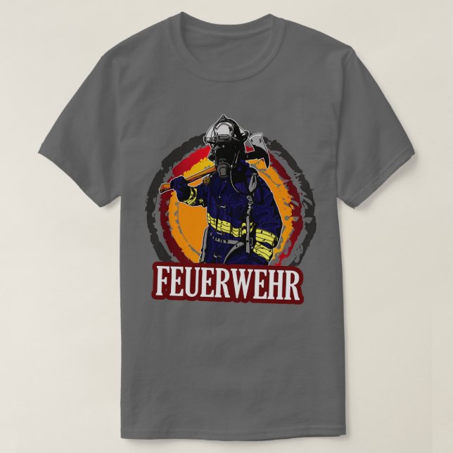 Brandbekämpningsavdelningen 112 Gift T Shirt (Design framsida)